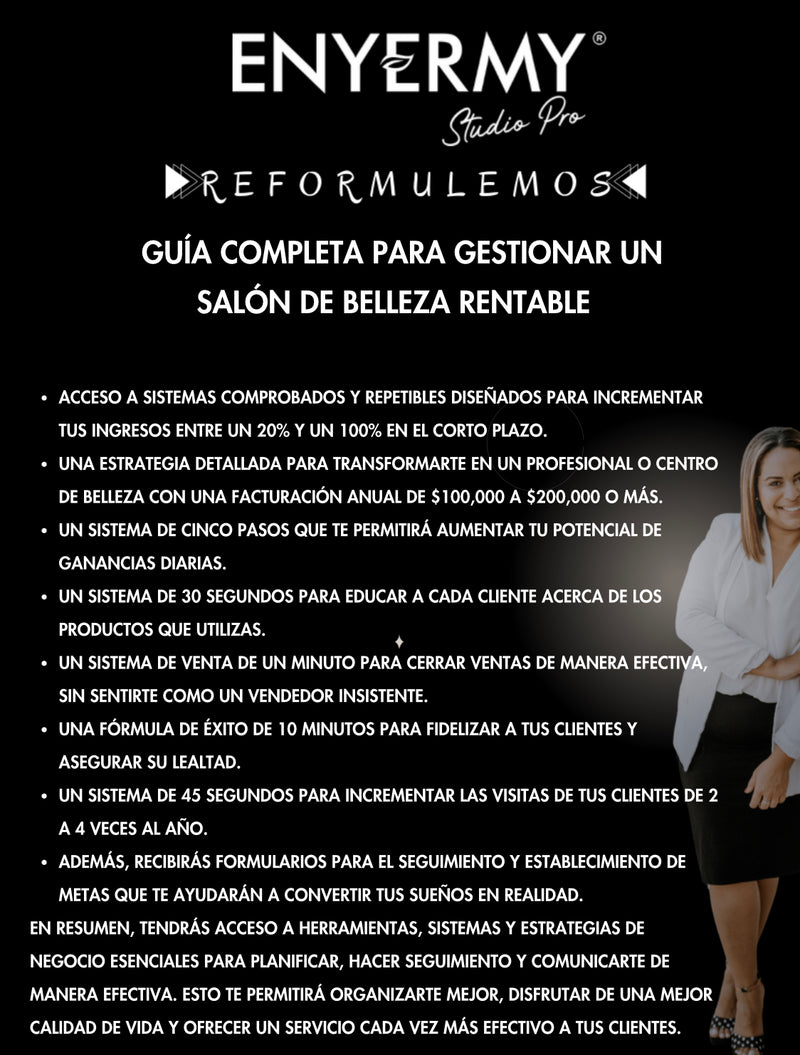 GUÍA COMPLETA PARA GESTIONAR UN SALÓN DE BELLEZA RENTABLE