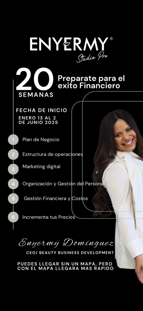 20 semanas preparándote para el éxito financiero.